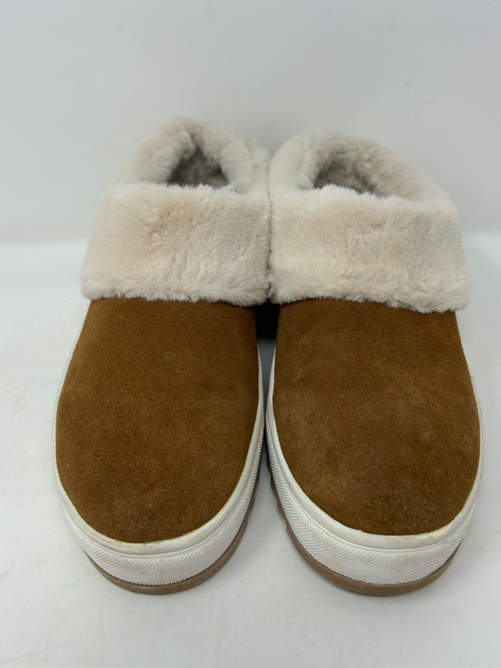 Blondo Suri Waterproof Comfort Slip-On Faux Fur Mules.